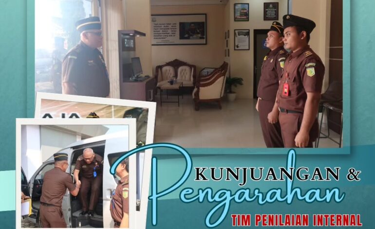  Kejaksaan Negeri Tulang Bawang menerima Kunjungan dan Pengarahan Tim Penilaian Internal pada Kejaksaan Agung Republik Indonesia dalam Pembangunan Zona Integritas Menuju Wilayah Bebas dari Korupsi (WBK) / Wilayah Birokrasi Bersih dan Melayani (WBBM)