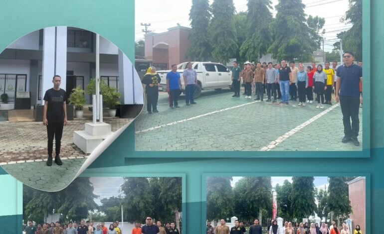  Kejaksaan Negeri Tulang Bawang melaksanakan Kegiatan Apel Kerja Jum’at Sore