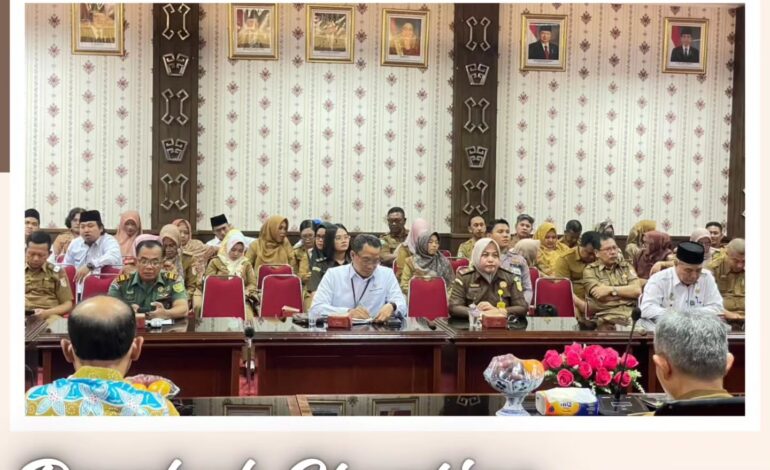  Kejaksaan Negeri Tulang Bawang Menghadiri giat Rembuk Stunting Rapat Koordinasi Tim Percepatan Penurunan Stunting Kabupaten Tulang Bawang