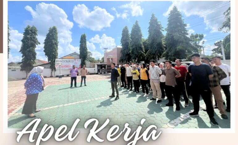  Kejaksaan Negeri Tulang Bawang melaksanakan Kegiatan Apel Kerja Jum’at Sore