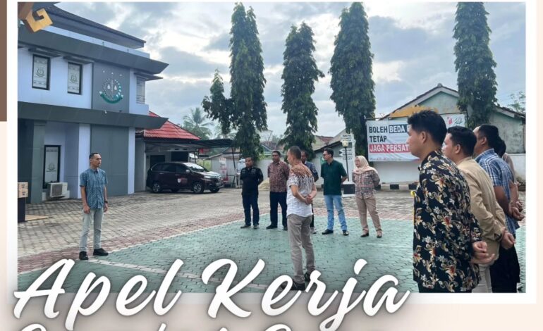  Kejaksaan Negeri Tulang Bawang melaksanakan Kegiatan Apel Kerja Jum’at Sore