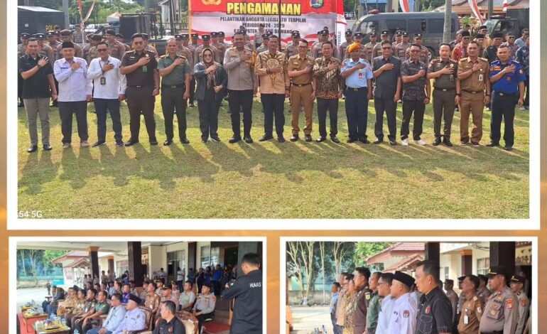  Kejaksaan Negeri Tulang Bawang Menghadiri Giat Simulasi Pengamanan Anggota Legislatif Terpilih Tahun Periode 2024-2025