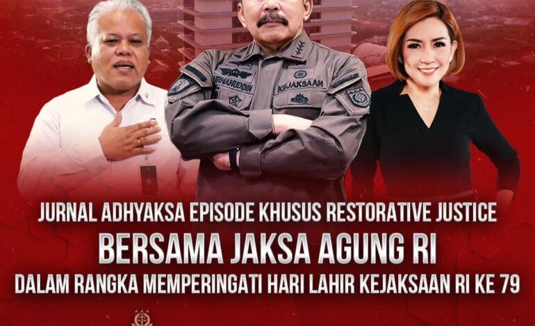  kompastv Penerapan sistem Restorative Justice atau Keadilan Restoratif menjadi salah satu harapan baru dalam upaya penyelesaian perkara pidana di tingkat penuntutan