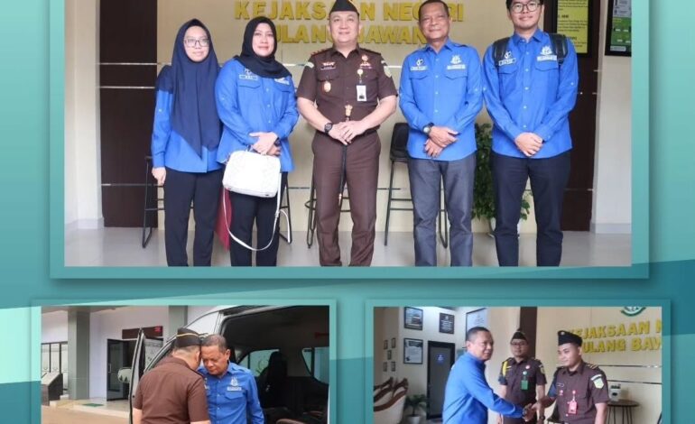  Kejaksaan Negeri Tulang Bawang menerima Kunjungan Monitoring dan Evaluasi Aplikasi dari Pusat Data Statistik Kriminalisasi dan Teknologi Informasi (PUSDASKRIMTI) Kejaksaan Agung RI di Kejaksaan Negeri Tulang Bawang