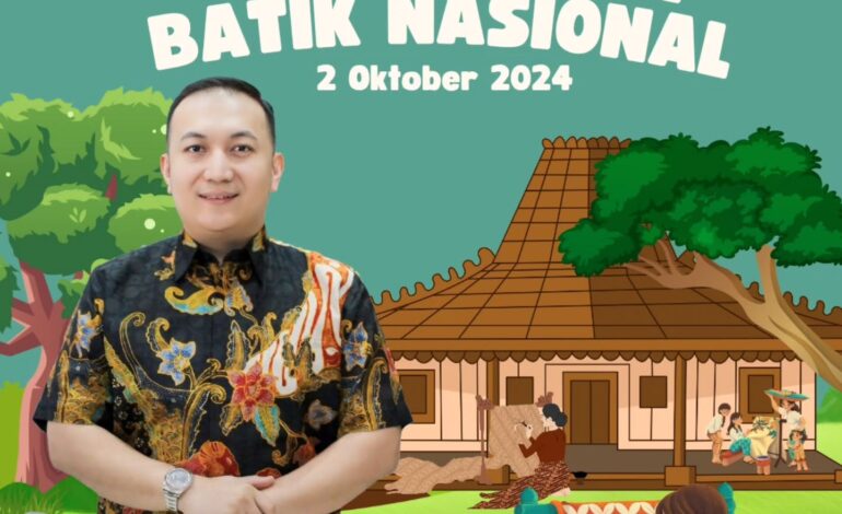  Kepala Kejaksaan Negeri Tulang Bawang Dennie Sagita, S.H., M.H Beserta Seluruh Jajaran Mengucapkan “ Selamat Hari Batik Nasional”2 Oktober 2024.

@kejaksaan.ri
@kejatilampung
