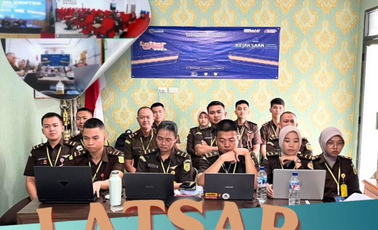  Calon Pegawai Negeri Sipil (CPNS) Kejaksaan Negeri Tulang Bawang resmi mengikuti Latihan Dasar (Latsar) secara virtual dalam upaya mencetak generasi penerus aparatur penegak hukum yang profesional