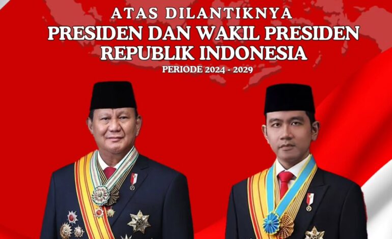  Kepala Kejaksaan Negeri Tulang Bawang, Dennie Sagita, S.H., M.H. beserta Seluruh Jajaran Kejaksaan Negeri Tulang Bawang mengucapkan “Selamat Bertugas Bapak Jendral TNI (Purn) H. Prabowo Subianto & Gibran Rakabuming Raka, B.Sc sebagai Presiden dan Wakil Presiden priode 2024-2029”

@kejaksaan.ri @kejatilampung
