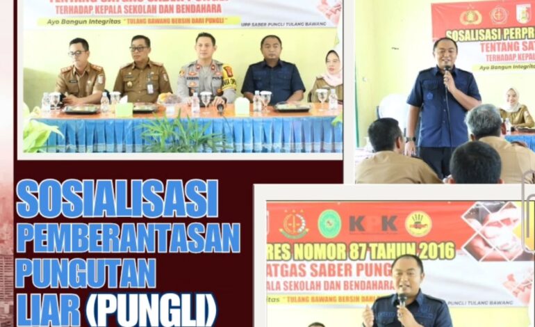  Kejaksaan Negeri Tulang Bawang yang diwakili oleh Rachmat Djati Waluya, S