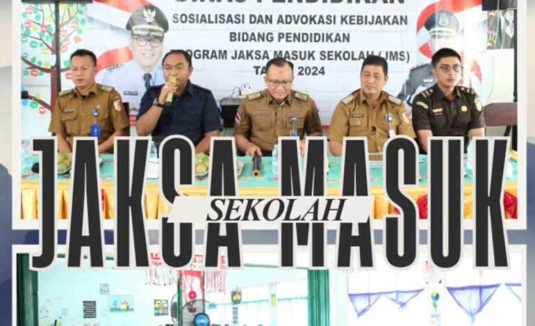  Kejaksaan Negeri Tulang Bawang melaksanakan Kegiatan Penyuluhan Hukum Program Jaksa Masuk Sekolah (JMS) Tahun 2024 terhadap Kepala Sekolah, Bendahara serta Para Guru SD dan SMP se-Kecamatan Gedung Meneng dan Dente Teladas