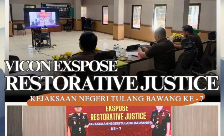  Kepala Kejaksaan Negeri Tulang Bawang Dennie Sagita, S