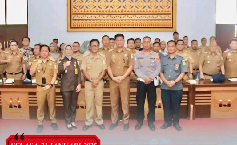  selaku Kasubsi Bidang Datun  Kejaksaan Negeri Tulang Bawang Menghadiri Kegiatan Evaluasi Penyelenggaraan Mall Pelayanan Publik (MPP) Kabupaten Tulang Bawang Tahun 2025