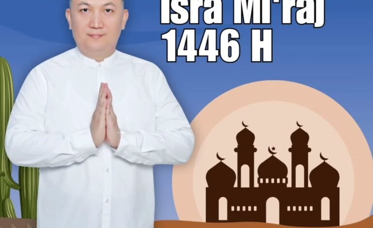  Kepala Kejaksaan Negeri Tulang Bawang, Dennie Sagita, S.H., M.H. beserta Seluruh Jajaran Kejaksaan Negeri Tulang Bawang mengucapkan “Selamat memperingati Isra Mi’raj Nabi Muhammad SAW, 27 Rajab 1446 Hijriah” – Semoga kita selalu diberikan kekuatan iman yang kuat dan istiqomah dalam menjalankan ibadah.

@kejaksaan.ri @kejatilampung @jaksapedia