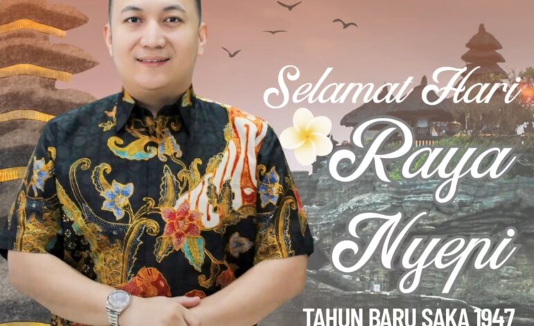  Kepala Kejaksaan Negeri Tulang Bawang, Dennie Sagita, S.H., M.H. beserta Seluruh Jajaran Kejaksaan Negeri Tulang Bawang mengucapkan “Selamat Hari Raya Nyepi  Tahun Baru Saka 1947”

@kejaksaan.ri @kejatilampung