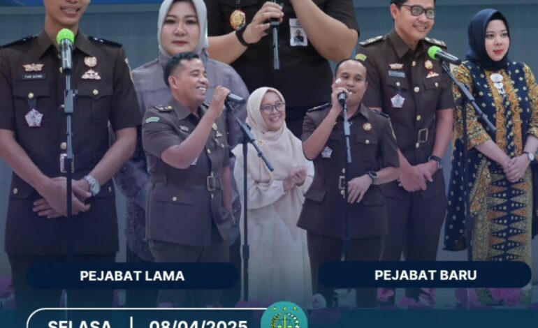  Kepala Kejaksaan Negeri Tulang Bawang Dennie Sagita, S