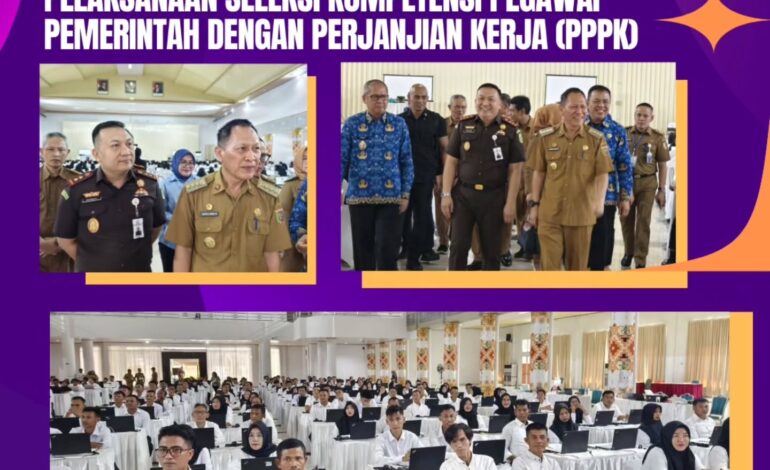  Pemantauan Kegiatan Pelaksanaan Seleksi Kompetensi Pegawai Pemerintah dengan Perjanjian Kerja (PPPK) Tahap II Kab