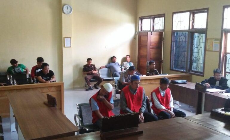  Giat Pam Sidang Perkara Tp Umum Narkotika 314 kg Ganja dengan agenda pembacaan tuntutan oleh JPU Kejari Tulang Bawang