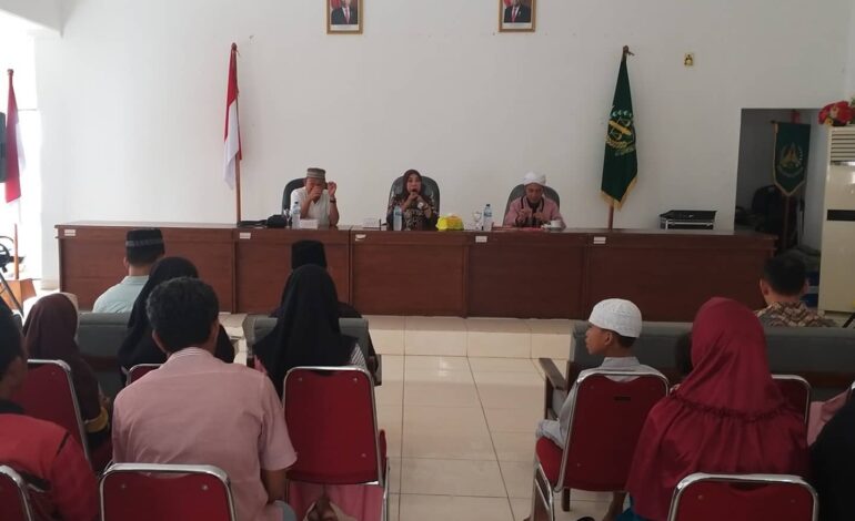  Jum’at, 31 Januari 2020, dilaksanakan giat siraman rohani dengan pemateri Ketua MUI Kab