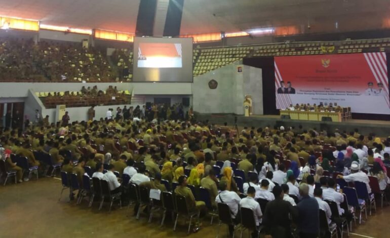  Rapat Kerja Percepatan Penyaluran dan Pengelolaan Dana Desa tahun 2020