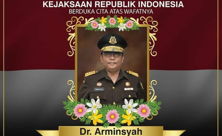  Kepala Kejaksaan Negeri Tulang Bawang beserta Segenap Jajaran Kejari Tulang Bawang 
Turut Berduka Sedalamnya atas Wafatnya Bapak Dr. Arminsyah, S.H., M.Si
(Wakil Jaksa Agung RI)