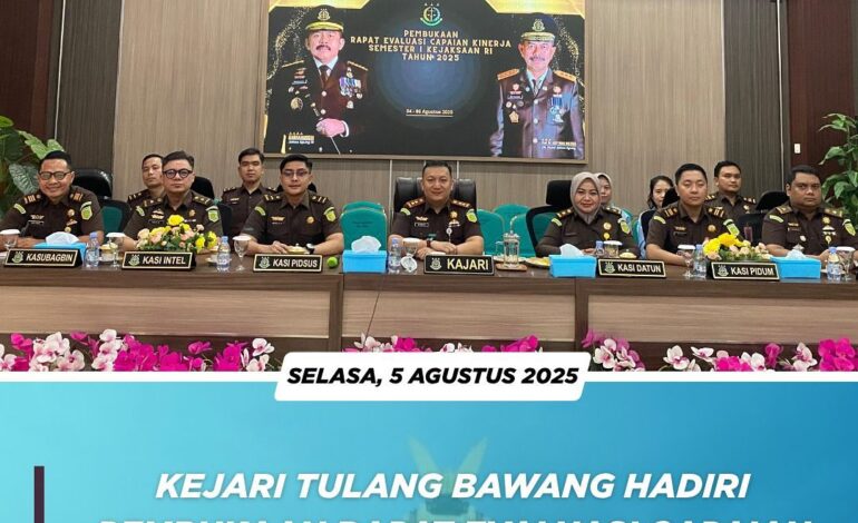  Kepala Kejaksaan Negeri Tulang Bawang, Dennie Sagita, S