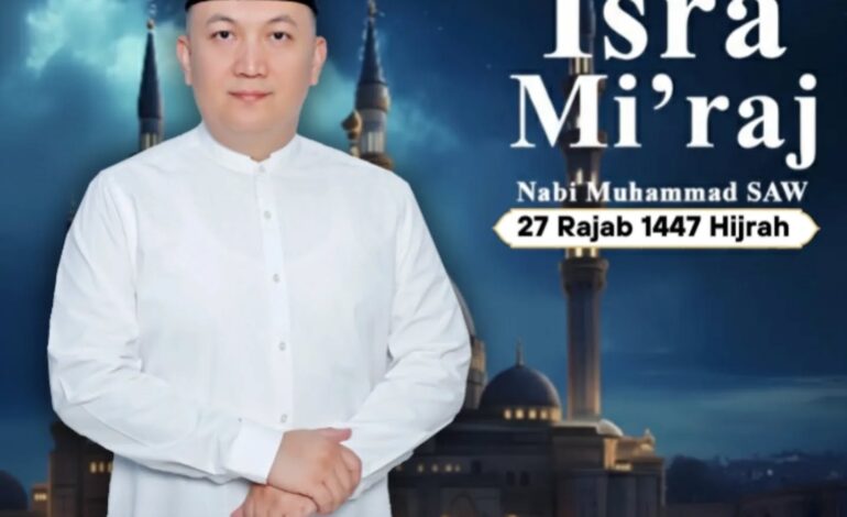  Kepala Kejaksaan Negeri Tulang Bawang Dennie Sagita, S.H., M.H. beserta seluruh Jajaran mengucapkan “Selamat Memperingati Isra Mi’raj Nabi Muhammad SAW” – 27 Rajab 1447 Hijrah

@kejaksaan.ri @kejatilampung