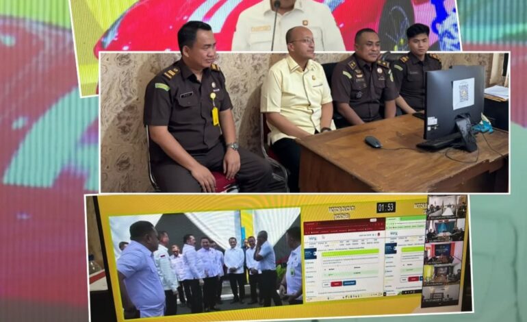  Kepala Kejaksaan Negeri Tulang Bawang beserta Bidang Pemulihan Aset dan Pengelolaan Barang Bukti turut mengikuti Vicon kegiatan Penutupan BPA Fair 2026 yang diselenggarakan oleh Badan Pemulihan Aset Kejaksaan Republik Indonesia dengan tema *“Pemulihan Aset untuk Kesempurnaan Keadilan”*