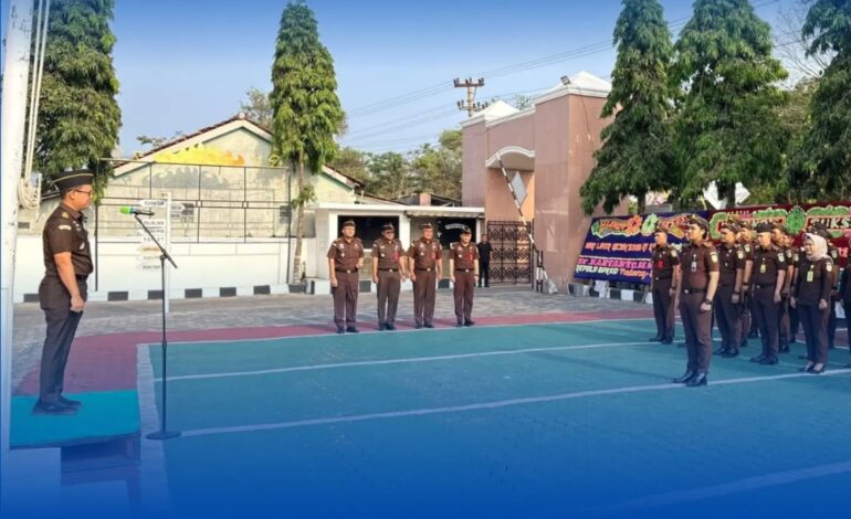  Pada Senin, 31 Agustus 2026, Kejaksaan Negeri Tulang Bawang melaksanakan Apel Kerja Senin Pagi yang bertempat di halaman Kantor Kejaksaan Negeri Tulang Bawang