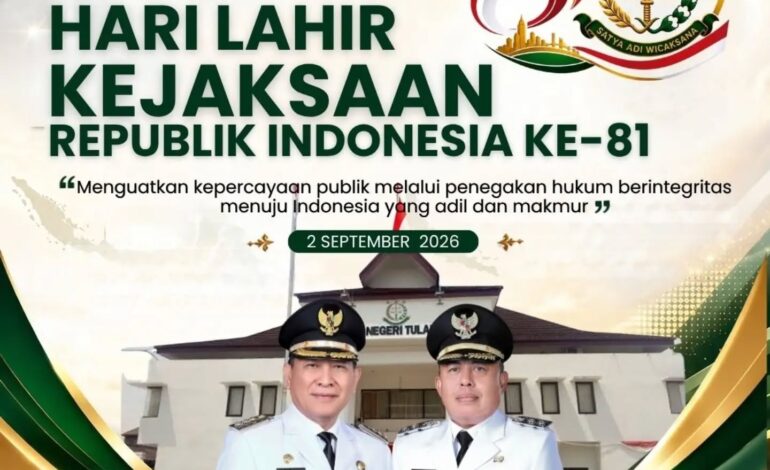  Kepala kejaksaan negeri tulang bawang R. Ritonga, S.H., M.H beserta seluruh jajaran mengucapkan terima kasih atas ucapan yang telah diberikan kepada kejaksaan negeri tulang bawang dalam rangka memperingati hari lahir Kejaksaan Republik Indonesia ke 81 Tahun. 

Semoga kerja sama dan hubungan baik yang terjalin dapat t3rus berjalan dengan harmonis.