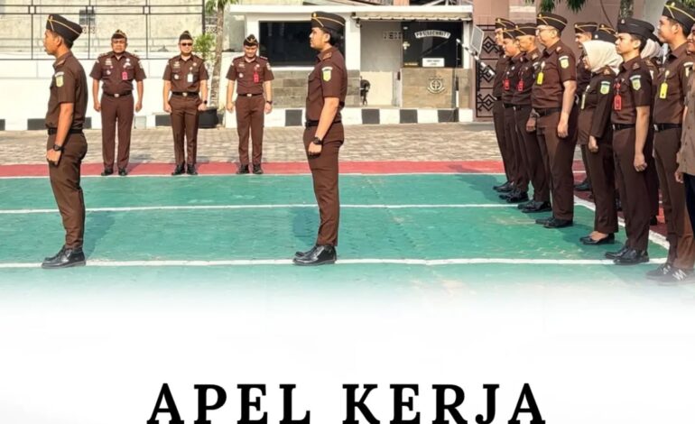  Pada Senin, 28 September 2026, Kejaksaan Negeri Tulang Bawang melaksanakan Apel Kerja Senin Pagi yang bertempat di halaman Kantor Kejaksaan Negeri Tulang Bawang
