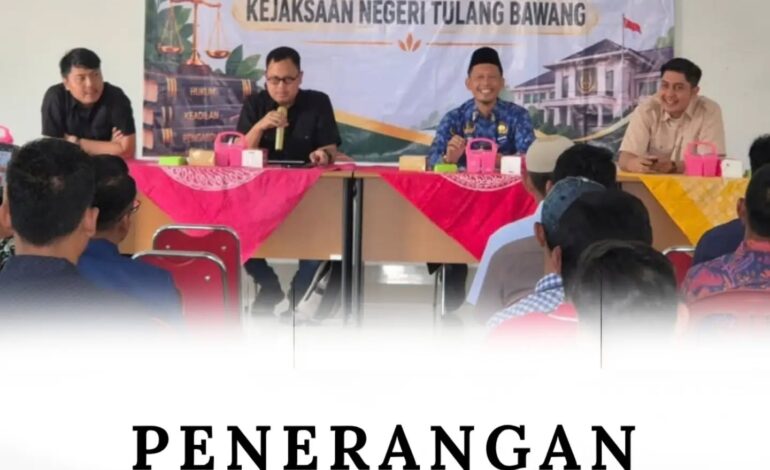  ⚖️ PENERANGAN HUKUM KEJAKSAAN NEGERI TULANG BAWANG