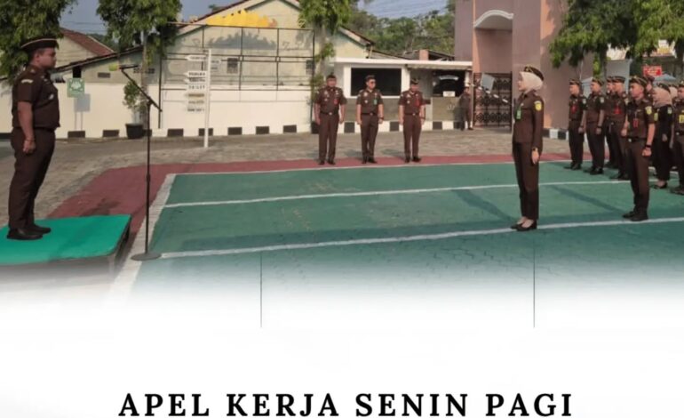  APEL KERJA SENIN PAGI KEJAKSAAN NEGERI TULANG BAWANG